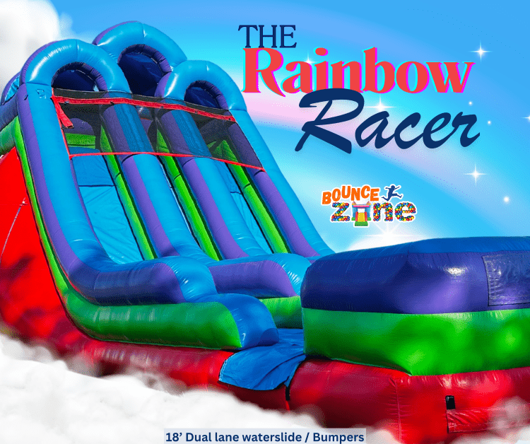 The Rainbow Racer - 18’ dual lane