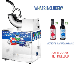 Whats20included 1746818968 Snow Cone Machine