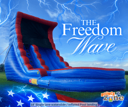 The Freedom Wave - 18ft. Waterslide